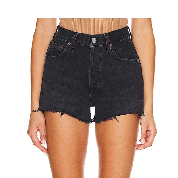 Agolde Mila Jean Shorts - Picture 1 of 4